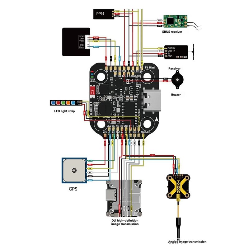 Drone Racing Esc - B92B สำหรับ SpeedyBee F405 Mini Stack
