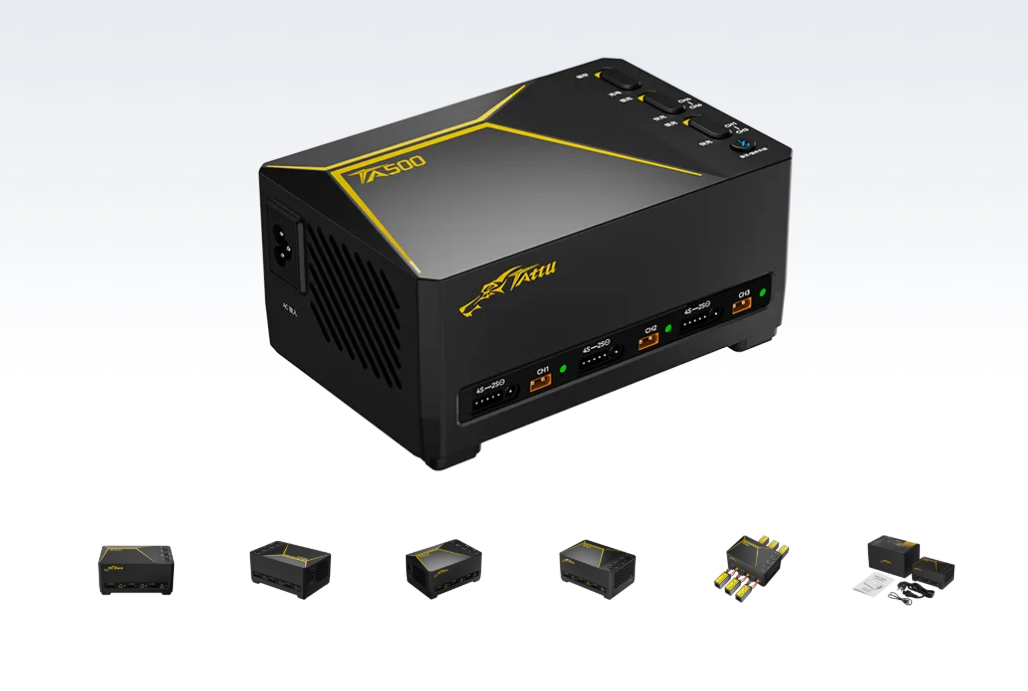 TATTU TA500 เครื่องชาร์จโดรนแข - Drone Racing Charger บทวิจารณ์และราคา