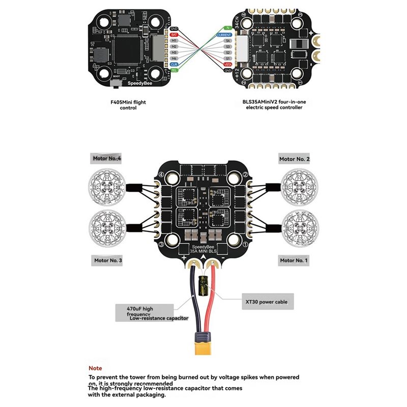 B92B สำหรับ SpeedyBee F405 Min - Drone Racing Esc บทวิจารณ์และราคา