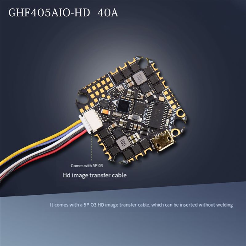 ABTI-GHF405AIO-HD 40A ชุดควบคุ - Drone Racing Esc บทวิจารณ์และราคา