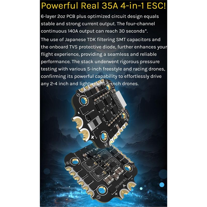 B92B สำหรับ Speedybee F405 Min - Drone Racing Esc บทวิจารณ์และราคา