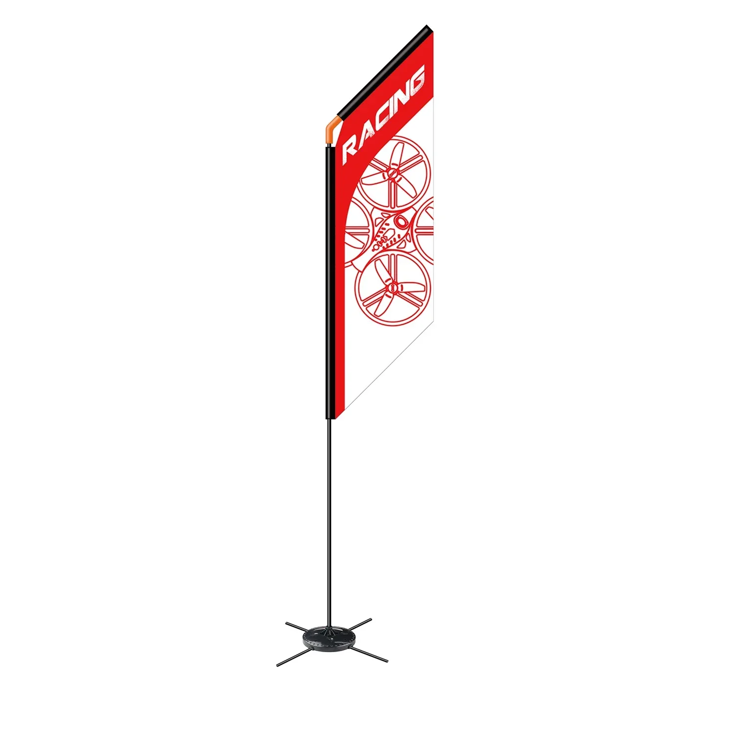 LDARC 560 มม.FPV ธงสําหรับ RC  - Drone Racing Flag บทวิจารณ์และราคา