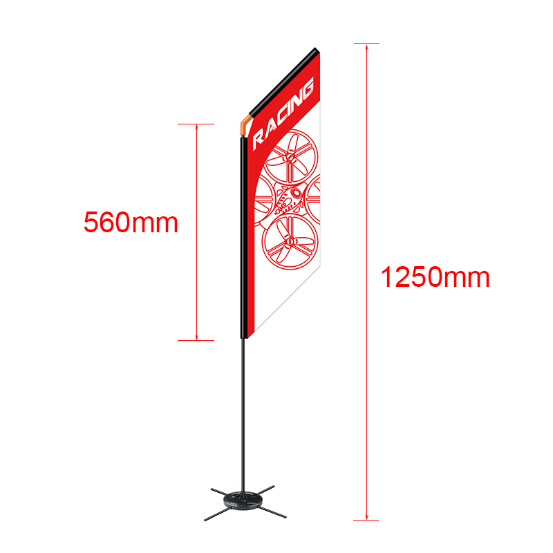 LDARC 560มม.FPV Freestyle บินก - Drone Racing Flag บทวิจารณ์และราคา